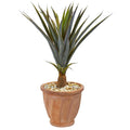 32"  Agave Succulent Artificial Plant in Terra Cotta Planter