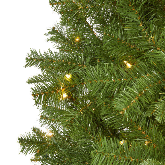 6.5' Vancouver Spruce Artificial Christmas Tree with 250 Warm White Lights