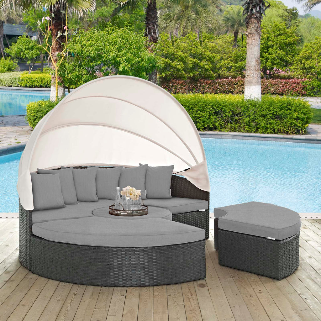 Sojourn Outdoor Patio Sunbrella¨ Daybed by Modway