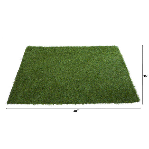3' x 4' Artificial Professional Grass Turf Carpet UV Resistant