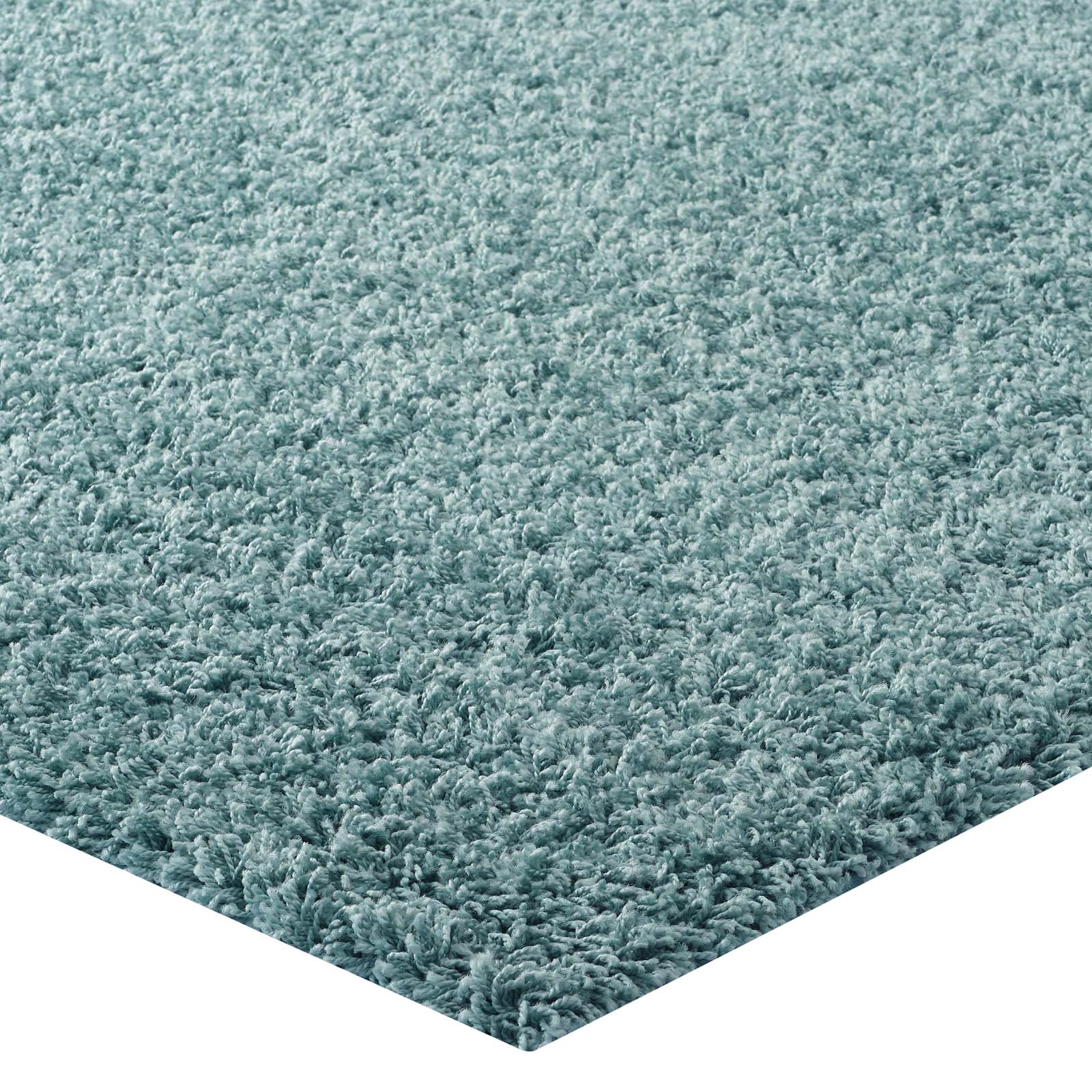 Enyssa Solid 5x8 Shag Area Rug by Modway