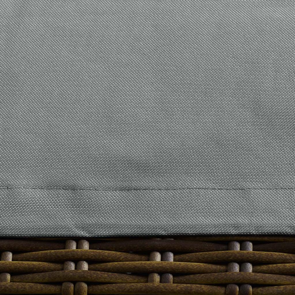 Immerse Convene / Sojourn / Summon Ottoman and Side Table Outdoor Patio Furniture Cover by Modway
