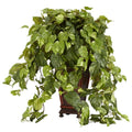 Vining Pothos w/Decorative Vase Silk Plant