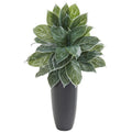 37"  Aglonema Artificial Plant in Planter (Real Touch)