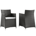 Junction Outdoor Patio Wicker Armchair Set of 2 by Modway
