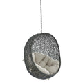 Hide Sunbrella¨ Fabric Swing Outdoor Patio Lounge Chair Without Stand by Modway