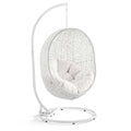 Hide Outdoor Patio Sunbrella¨ Swing Chair With Stand by Modway