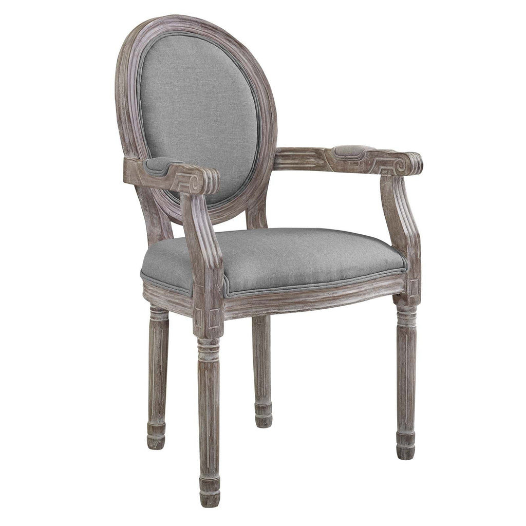 Emanate Upholstered Fabric Dining Armchair Set of 2 by Modway