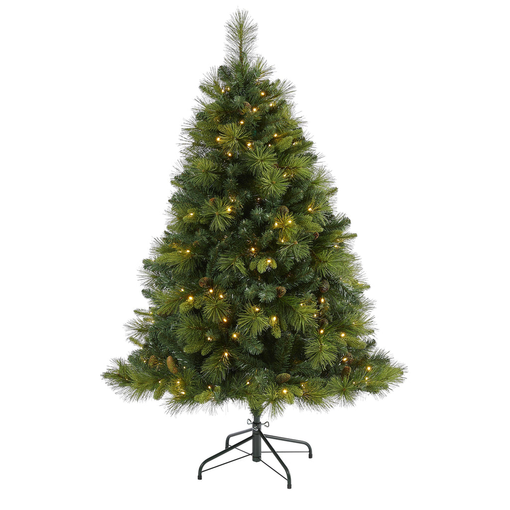 5' North Carolina Mixed Pine Artificial Christmas Tree