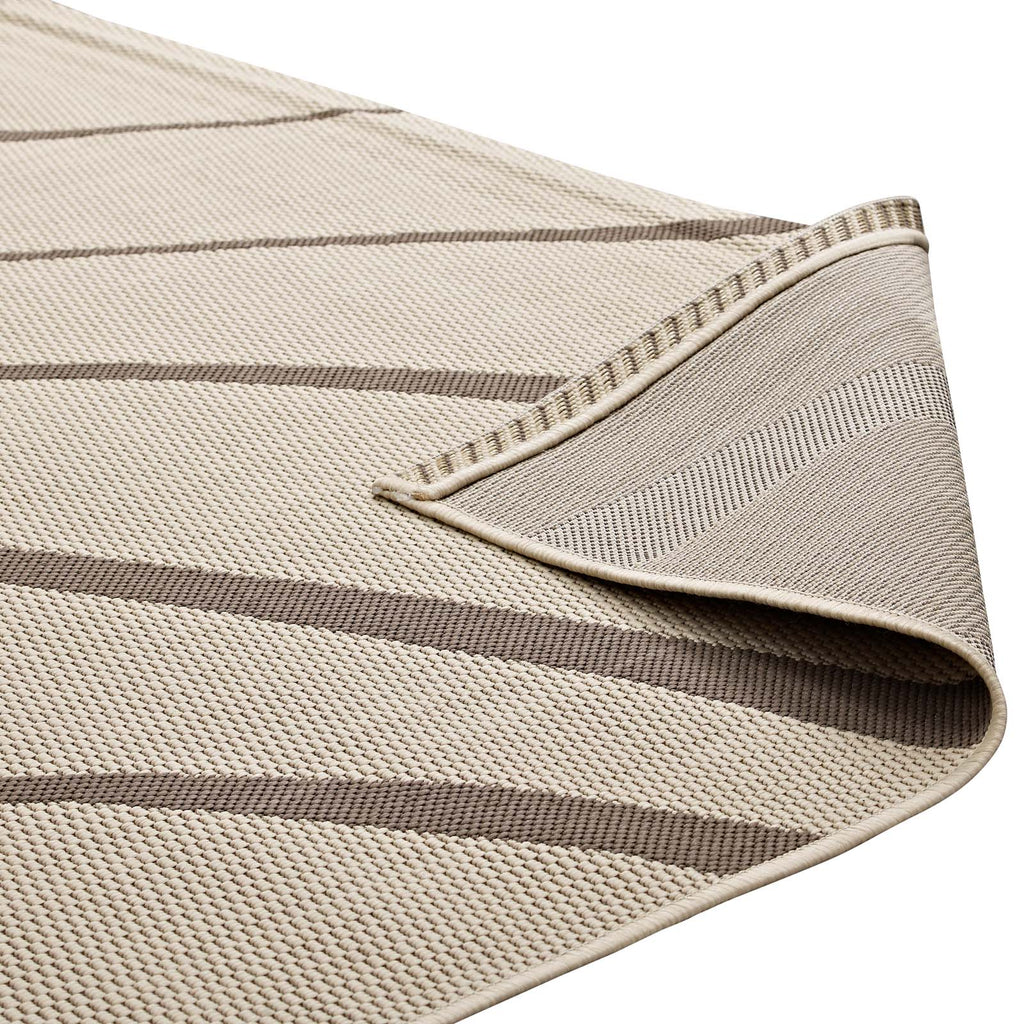 Surge Swirl Abstract Indoor and Outdoor 8x10 Area Rug by Modway