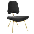 Ponder Performance Velvet Lounge Chair by Modway