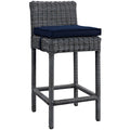 Summon Outdoor Patio Sunbrella¨ Bar Stool by Modway