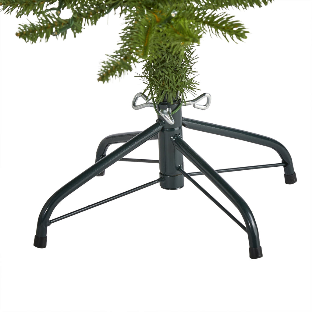 4' Sierra Spruce 'Natural Look' Artificial Christmas Tree w/ 150 Clear LED Light