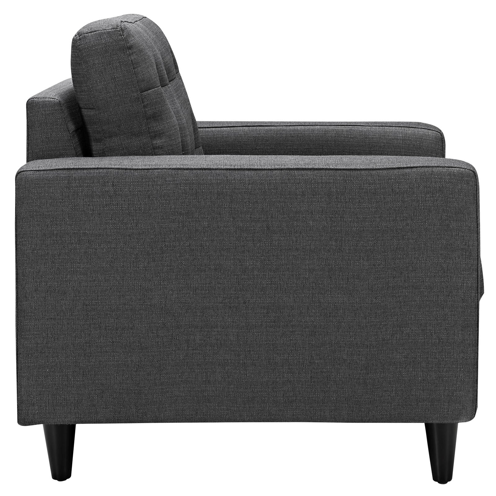 Empress Upholstered Fabric Armchair Set of 2 by Modway