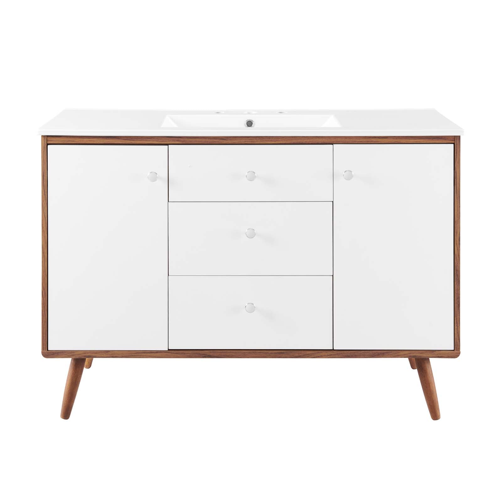 Transmit 48" Single Sink Bathroom Vanity by Modway