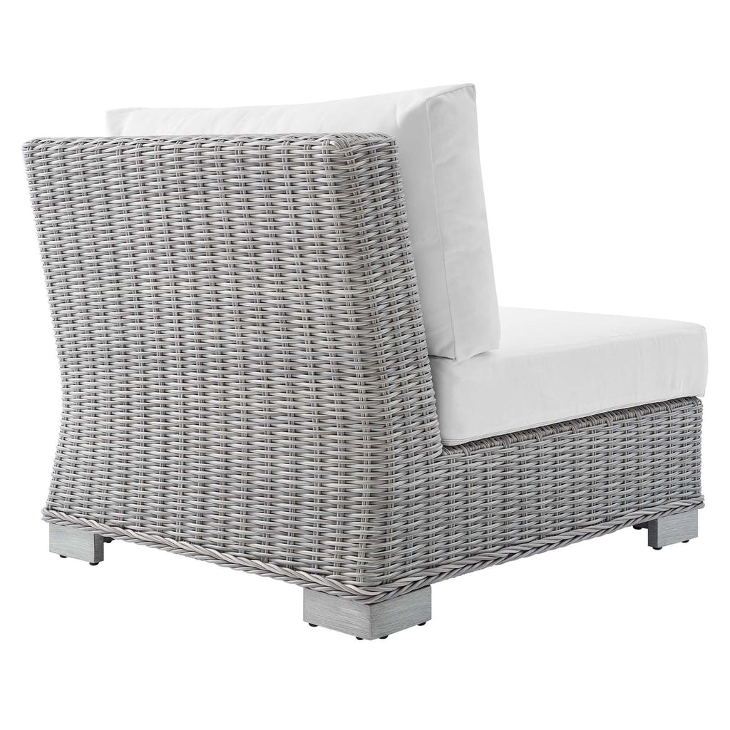 Conway Sunbrella¨ Outdoor Patio Wicker Rattan Armless Chair by Modway