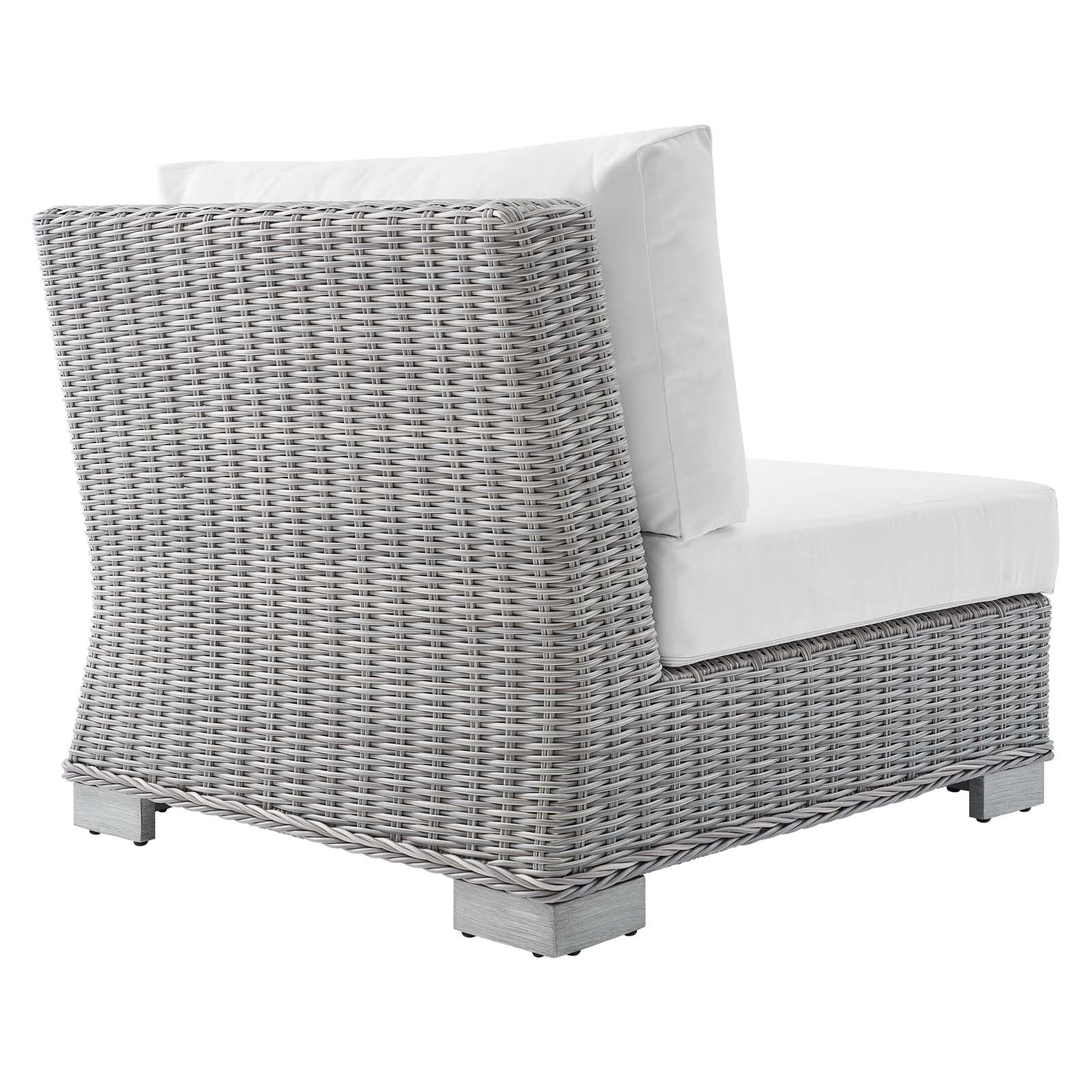Conway Sunbrella¨ Outdoor Patio Wicker Rattan Armless Chair by Modway
