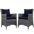 Summon 2 Piece Outdoor Patio Sunbrella¨ Dining Set by Modway