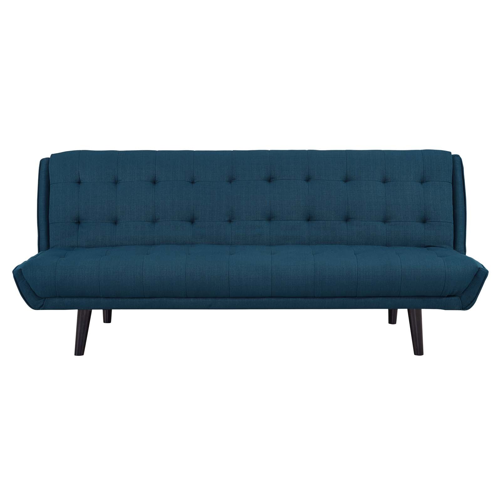 Glance Tufted Convertible Fabric Sofa Bed by Modway