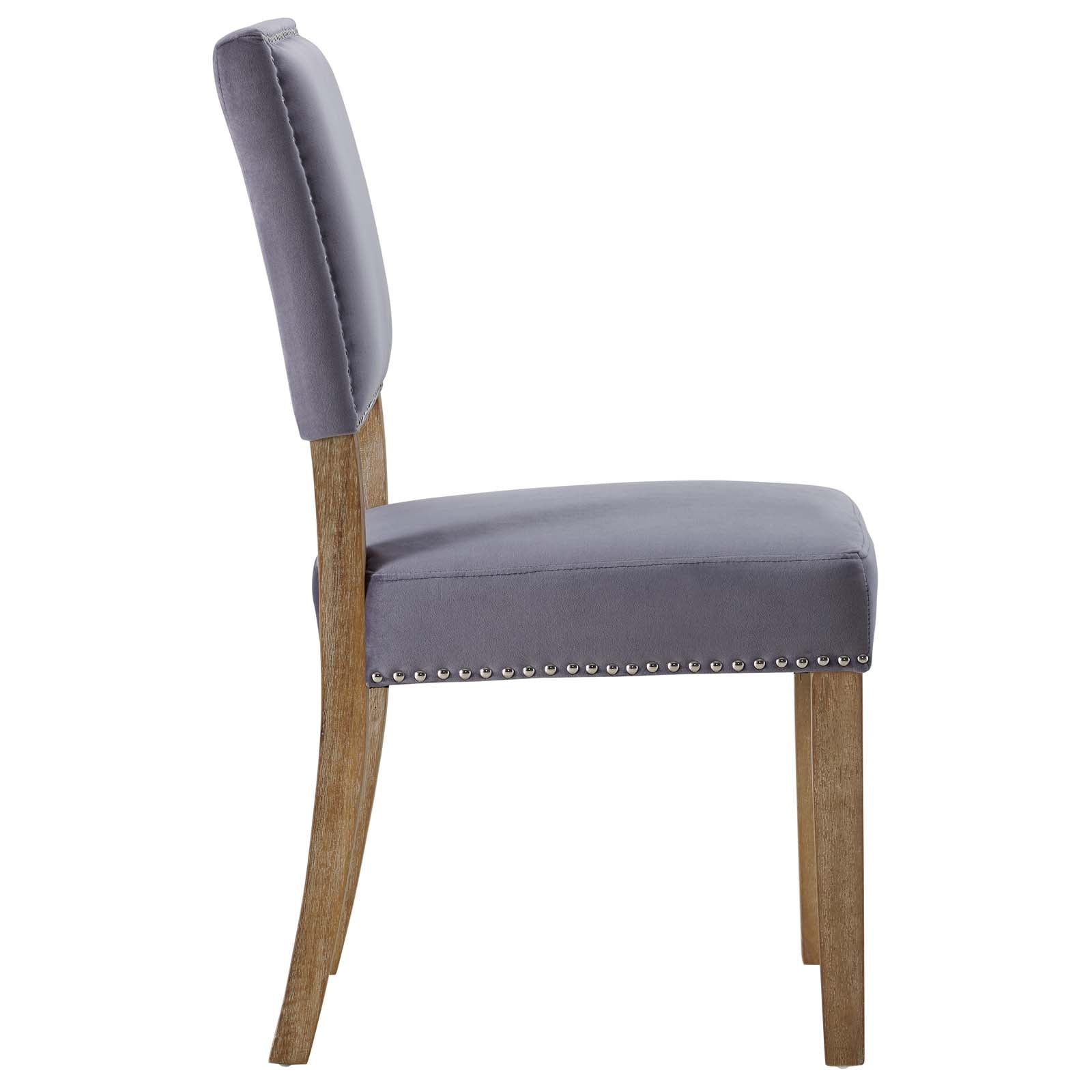 Oblige Wood Dining Chair Set of 2 by Modway