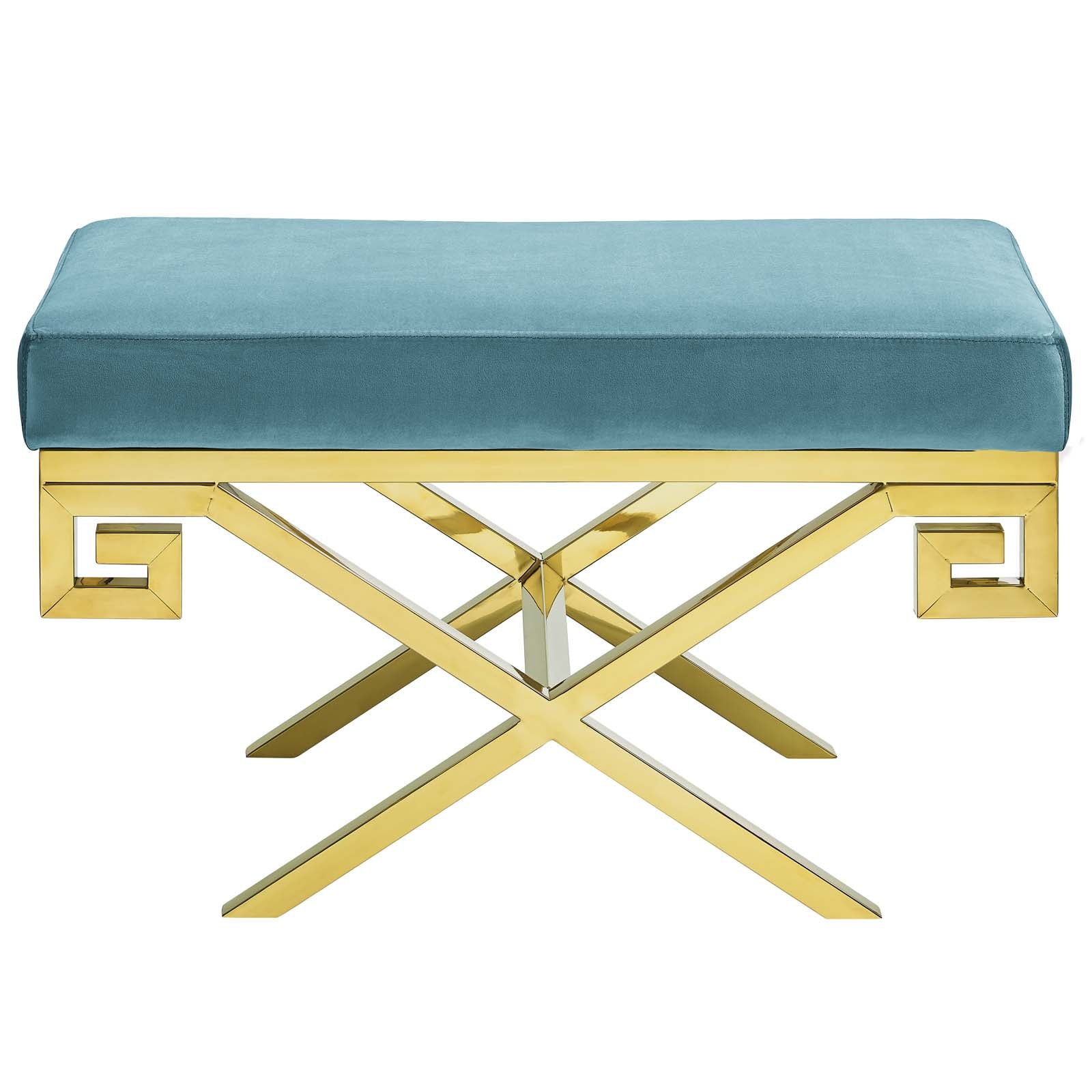 Rove Velvet Performance Velvet Bench by Modway