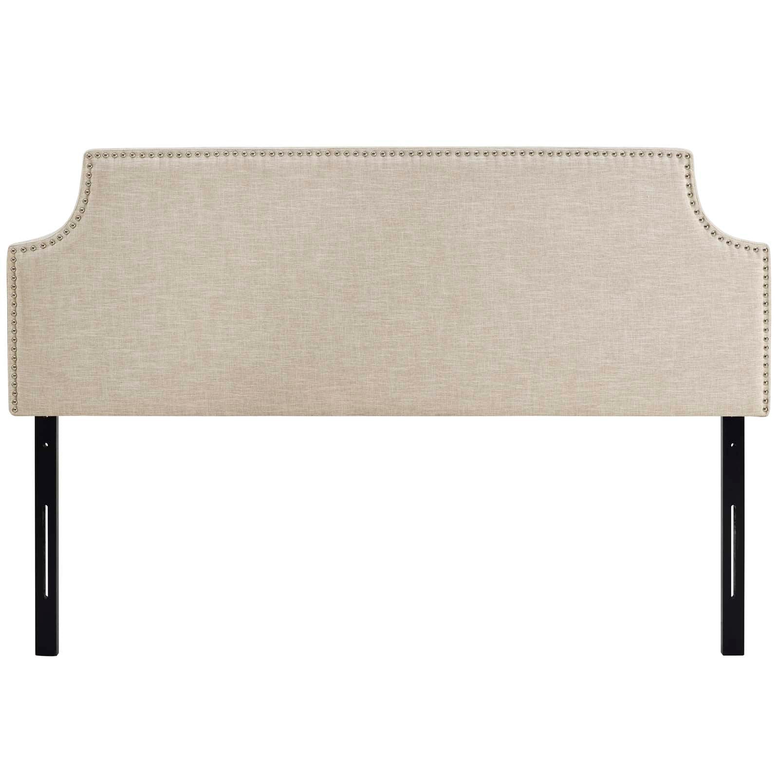 Laura Upholstered Fabric Queen Headboard by Modway