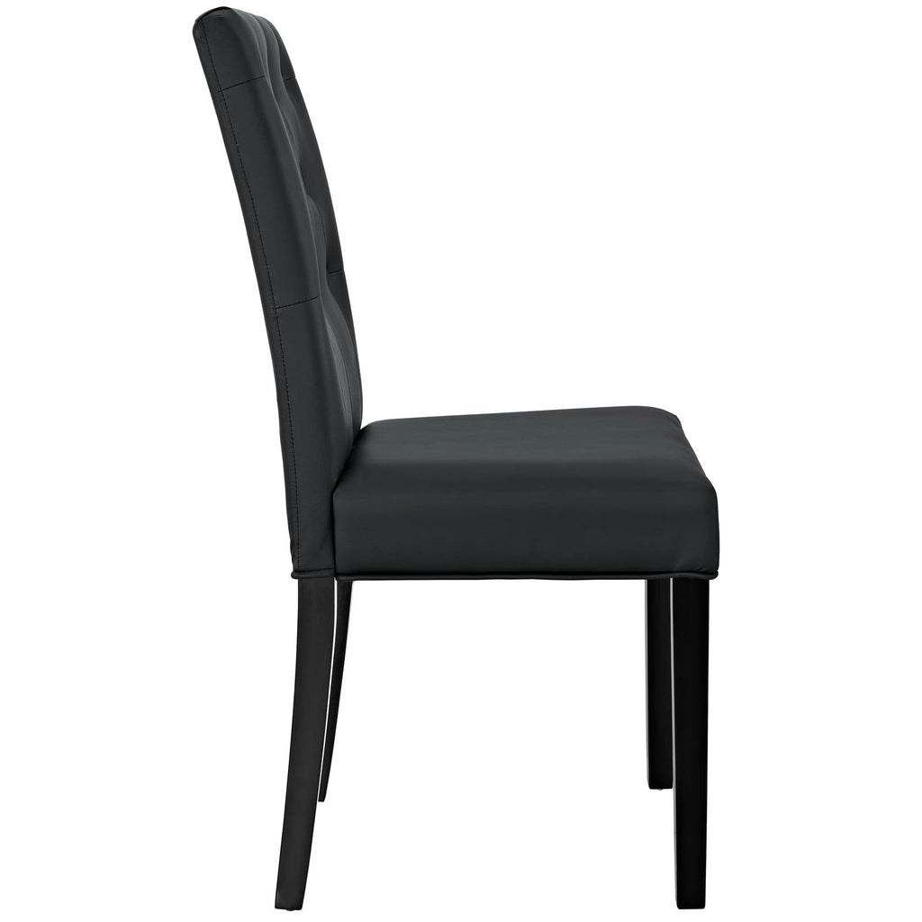 Confer Dining Vinyl Side Chair by Modway