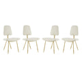 Ponder Dining Side Chair Set of 4 by Modway