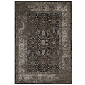 Berit Distressed Vintage Floral Lattice 8x10 Area Rug by Modway