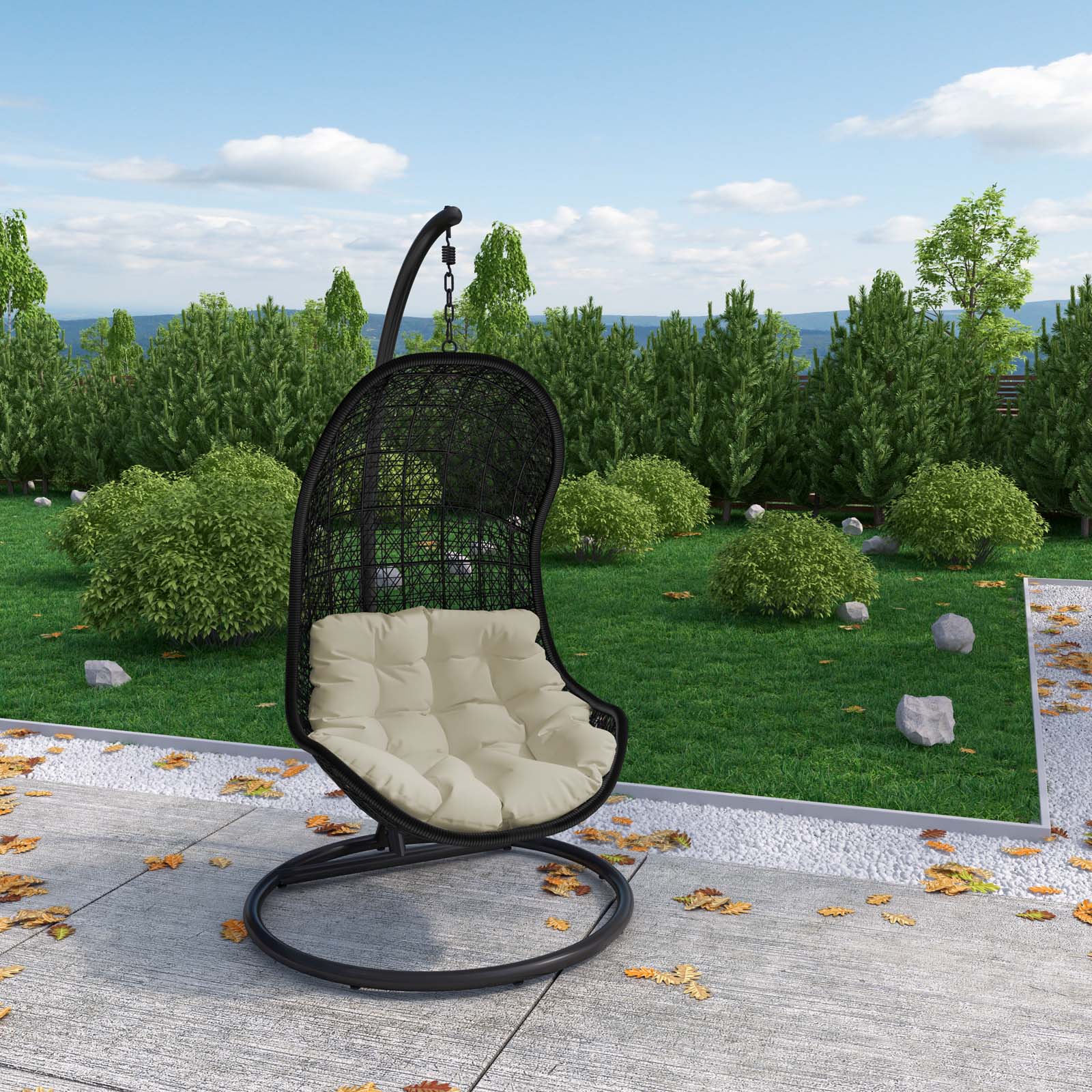 Parlay Swing Outdoor Patio Lounge Chair