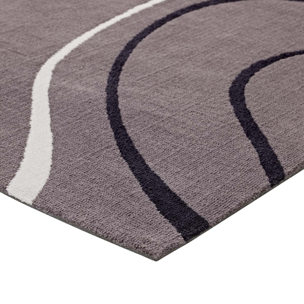 Therese Abstract Swirl 5x8 Area Rug by Modway