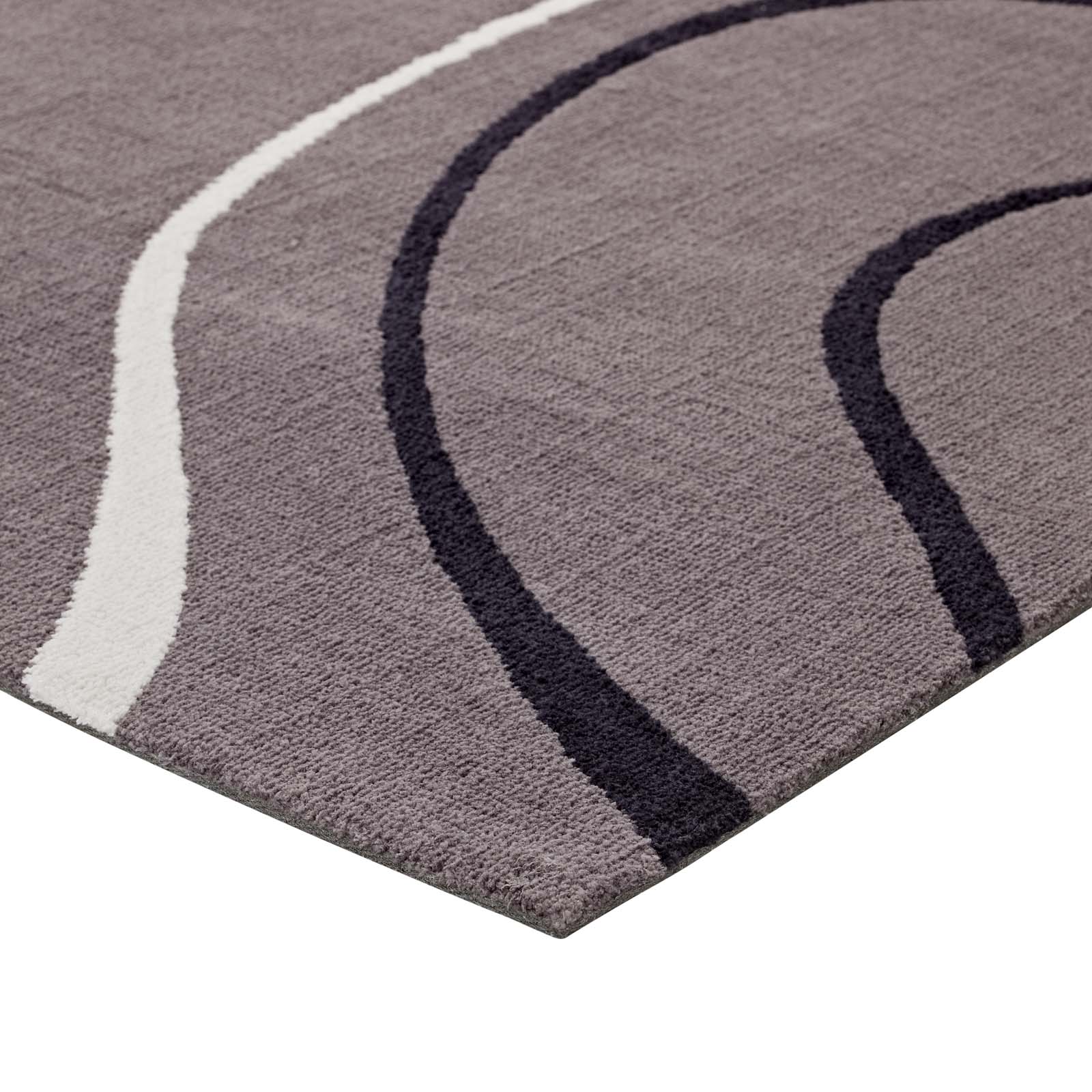 Therese Abstract Swirl 5x8 Area Rug by Modway