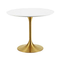 Lippa 36" Round Wood Dining Table by Modway