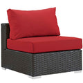 Sojourn Outdoor Patio Fabric Sunbrella¨ Armless by Modway