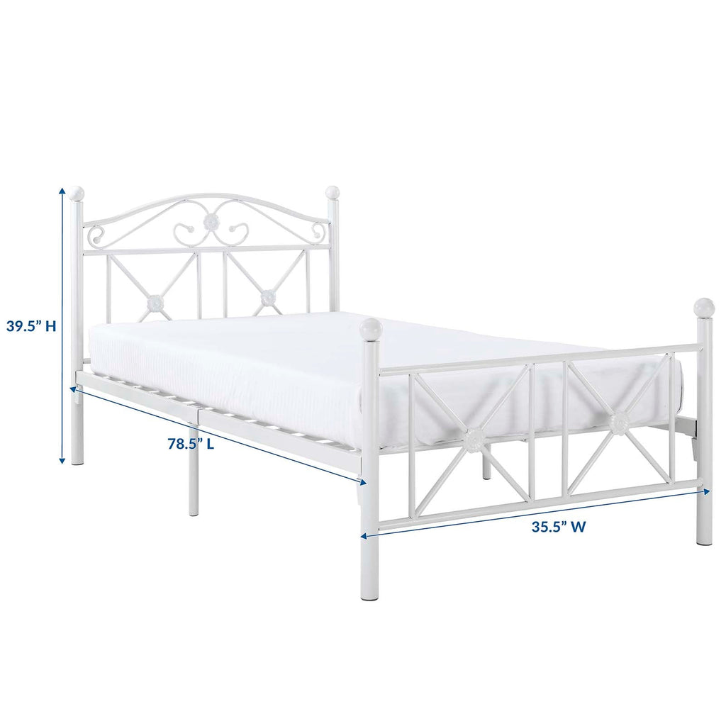 Cottage Twin Bed by Modway