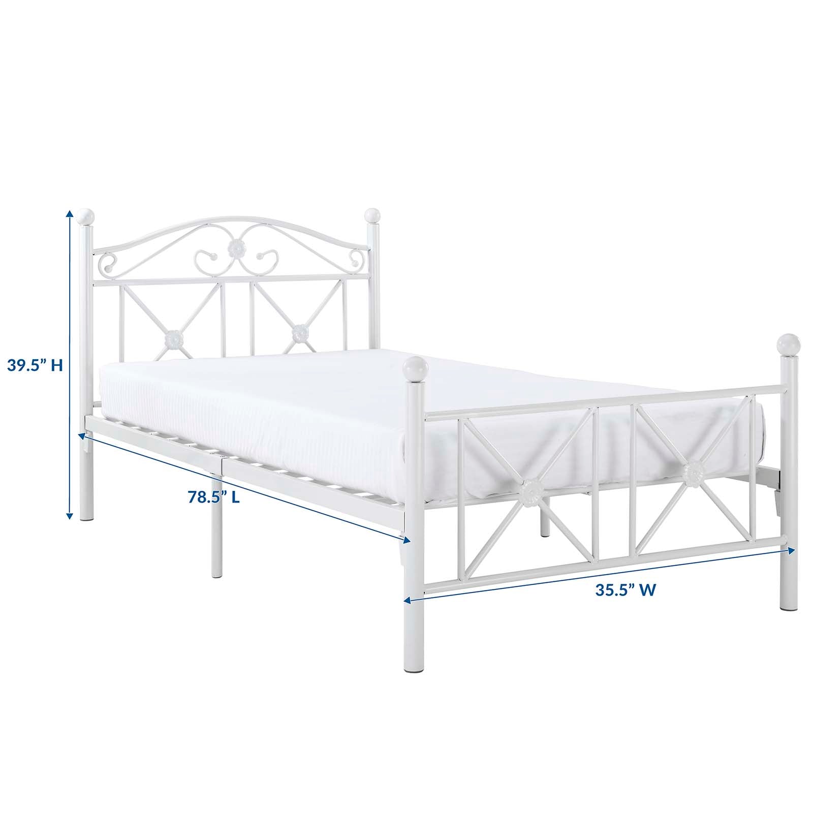 Cottage Twin Bed by Modway