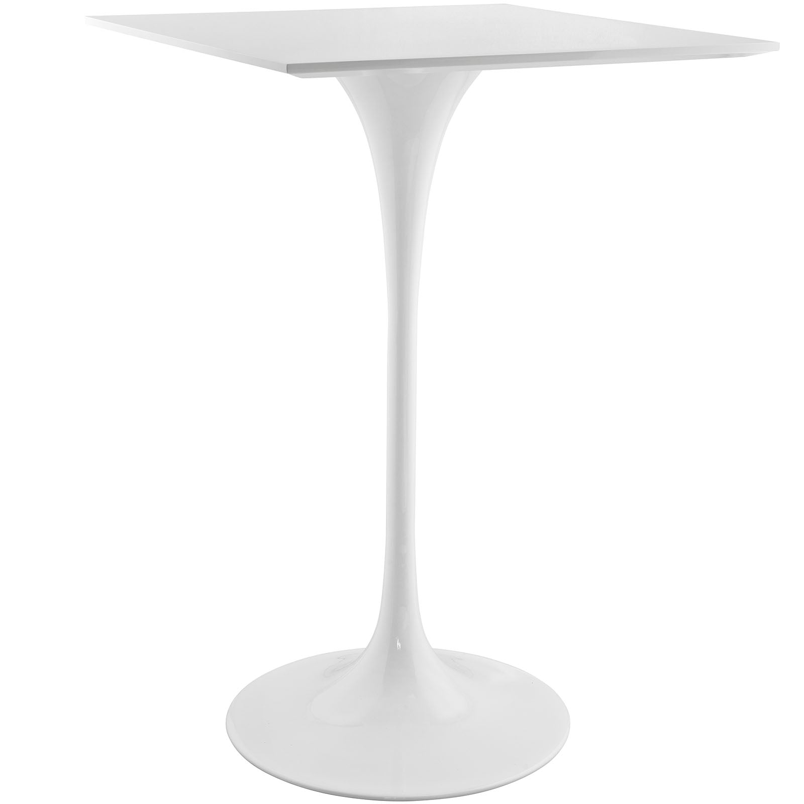 Lippa 28" Square Wood Bar Table by Modway