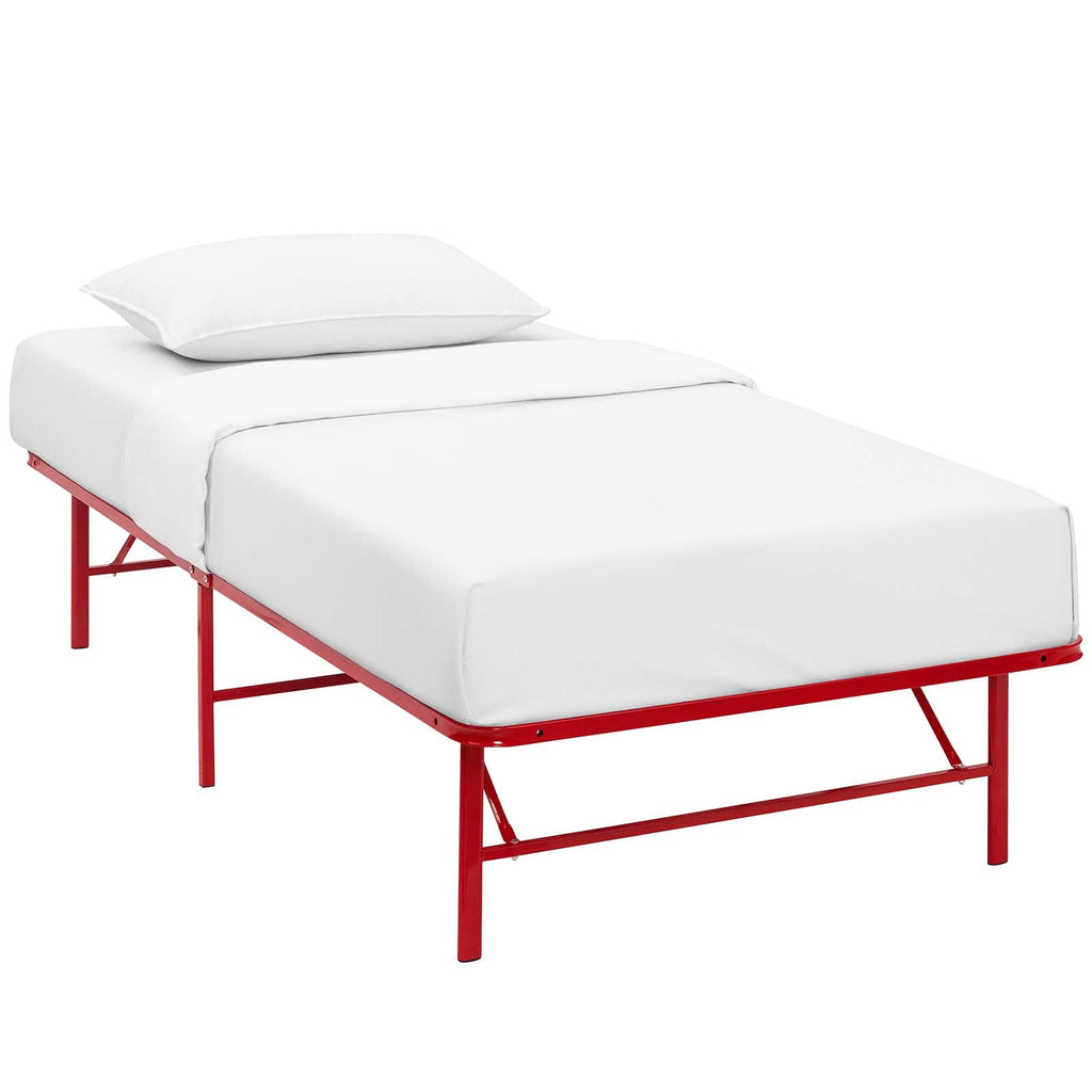 Horizon Stainless Steel Twin Bed Frame by Modway