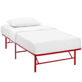 Horizon Stainless Steel Twin Bed Frame by Modway