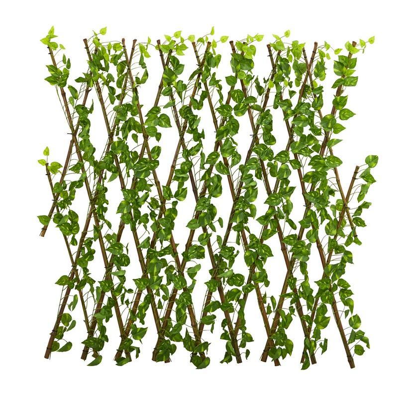 47" Pothos Expandable Fence UV Resistant & Waterproof