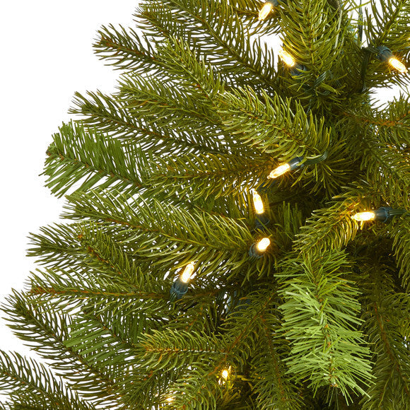 3' Cambridge Spruce Flat Back Artificial Christmas Tree