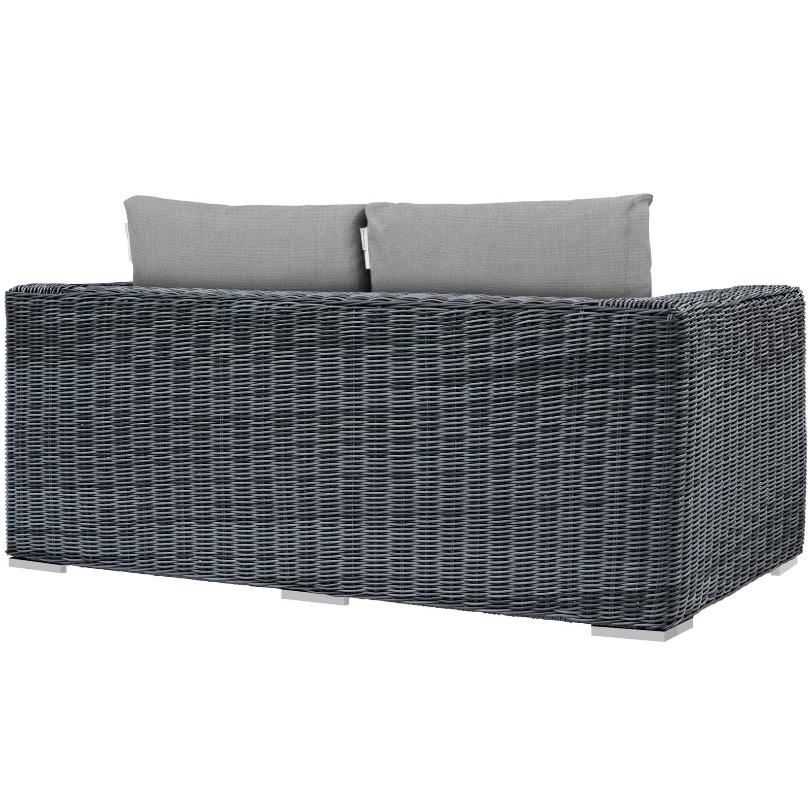 Summon Outdoor Patio Sunbrella¨ Loveseat by Modway