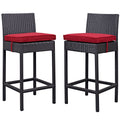Lift Outdoor Patio Bar Stool Set of 2 by Modway