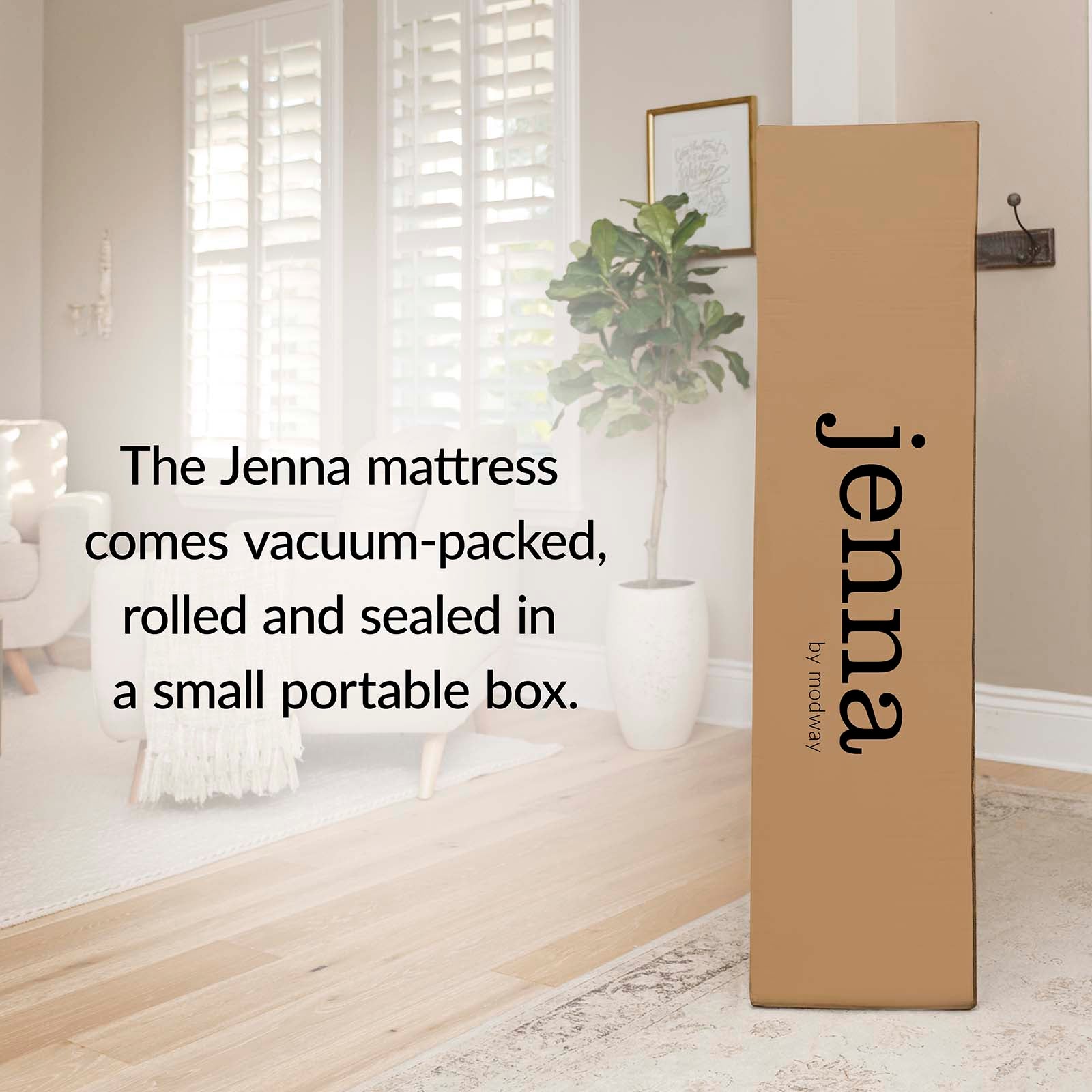 Jenna 8" Innerspring and Foam Queen Mattress by Modway