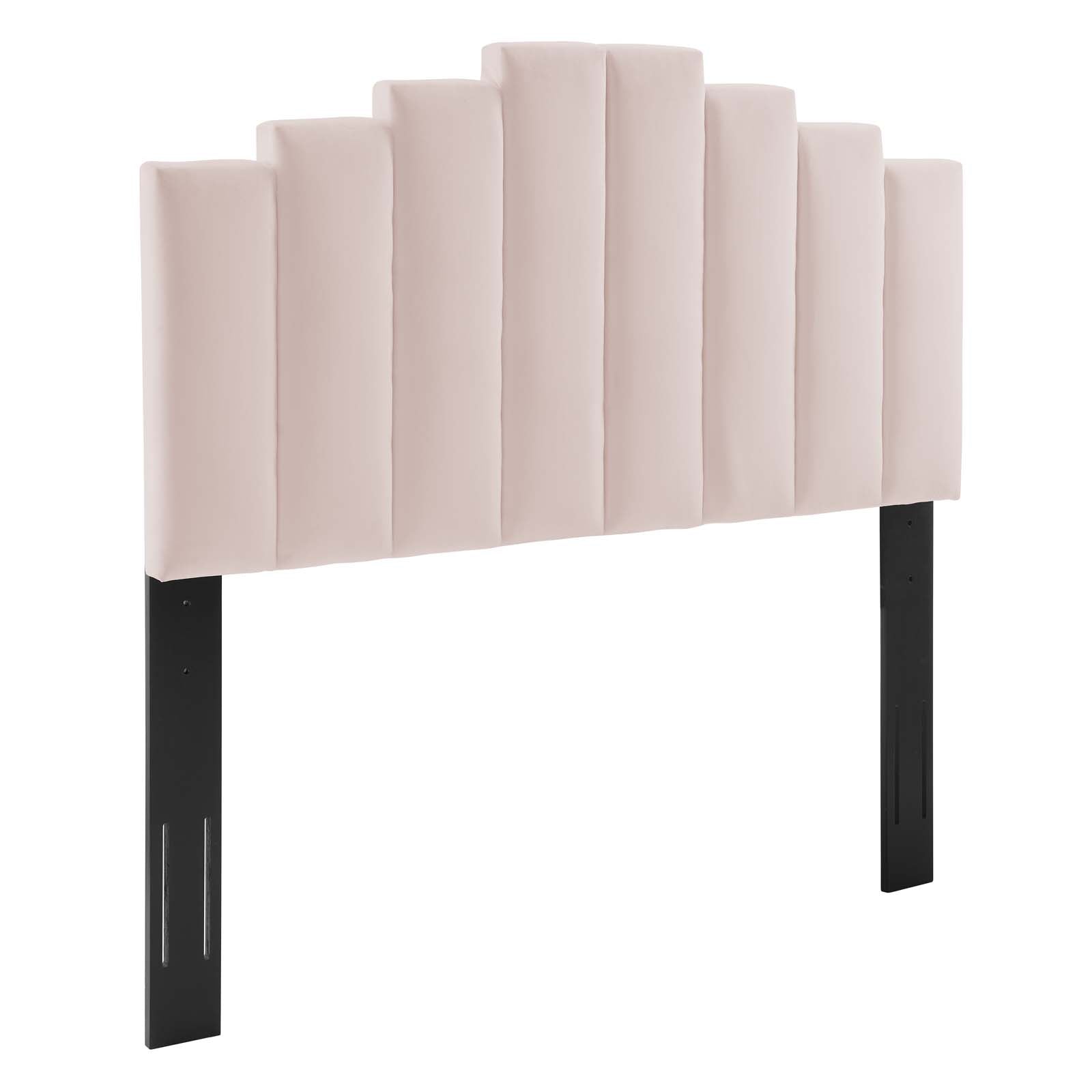 Elise Performance Velvet King Platform Bed by Modway