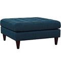 Empress Upholstered Fabric Large Ottoman by Modway
