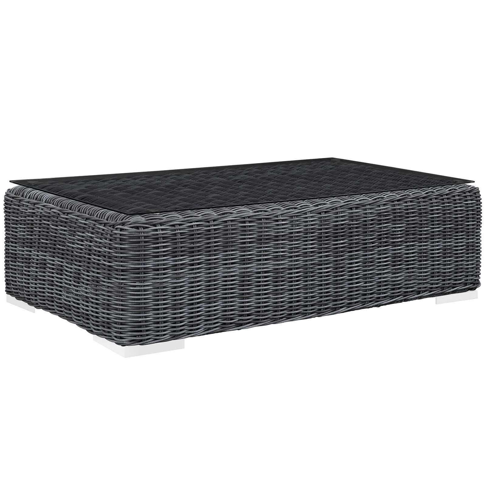 Summon 7 Piece Outdoor Patio Sunbrella¨ Sectional Set by Modway