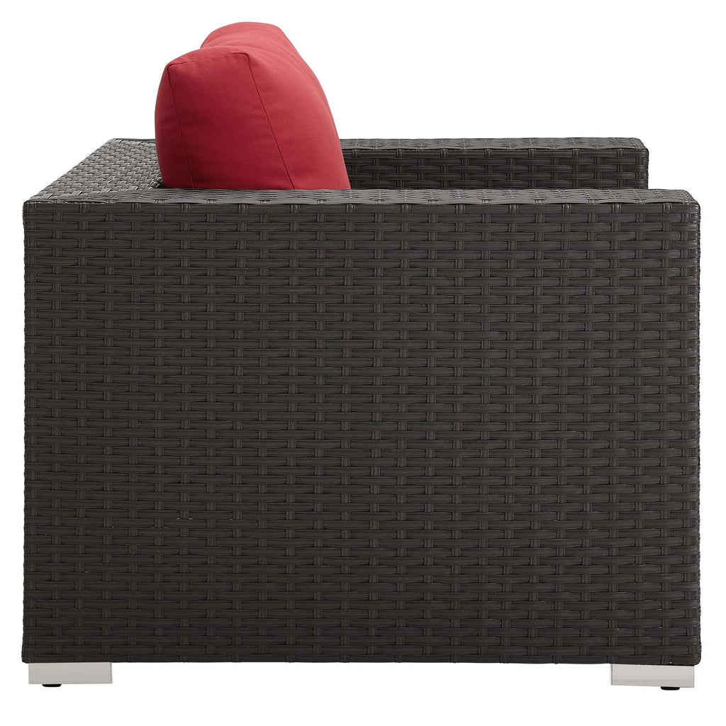 Sojourn Outdoor Patio Sunbrella¨ Armchair by Modway