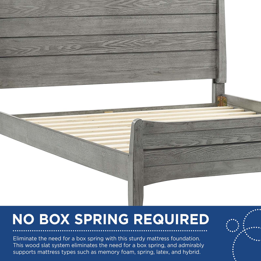 Georgia Wood King Platform Bed by Modway