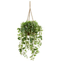 51"  Wandering Jew Artificial Plant in Hanging Basket (Real Touch)